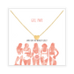 GRL PWR HEART Collier