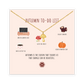 AUTUMN TO-DO-LIST Collier