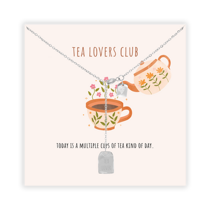 TEA LOVERS CLUB Collier