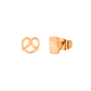 BEER AND PRETZEL Boucles d'Oreilles